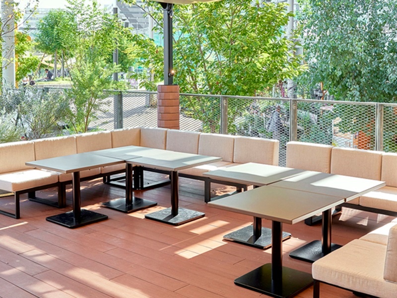 季節の風を感じながら美味しい食事を楽しめます！