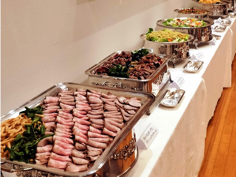 料理イメージ【ビュッフェプランの場合】