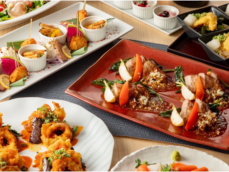 【旬の味覚コース】全7品 2時間飲み放題付 5280円⇒4800円(税込)