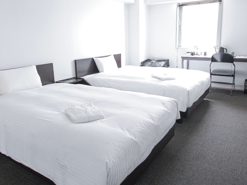 ツインルーム(22㎡/ベッド幅140cm×1台、120cm×1台/定員1~3名)