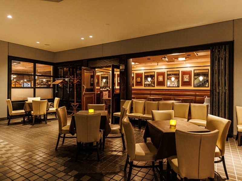 パーティールーム中庭