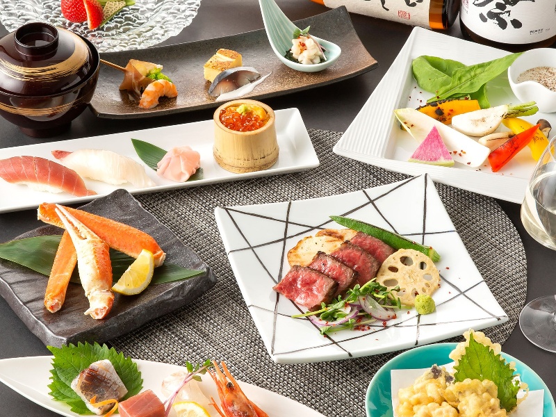 【和洋折衷コース】全9品 2時間飲放付 7700円⇒7000円