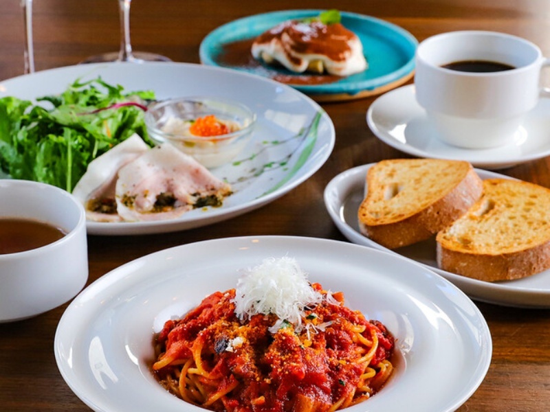 ご褒美ランチ 8種から選べるパスタに自家製ティラミスも楽しむパスタランチコース8品 2640円から
