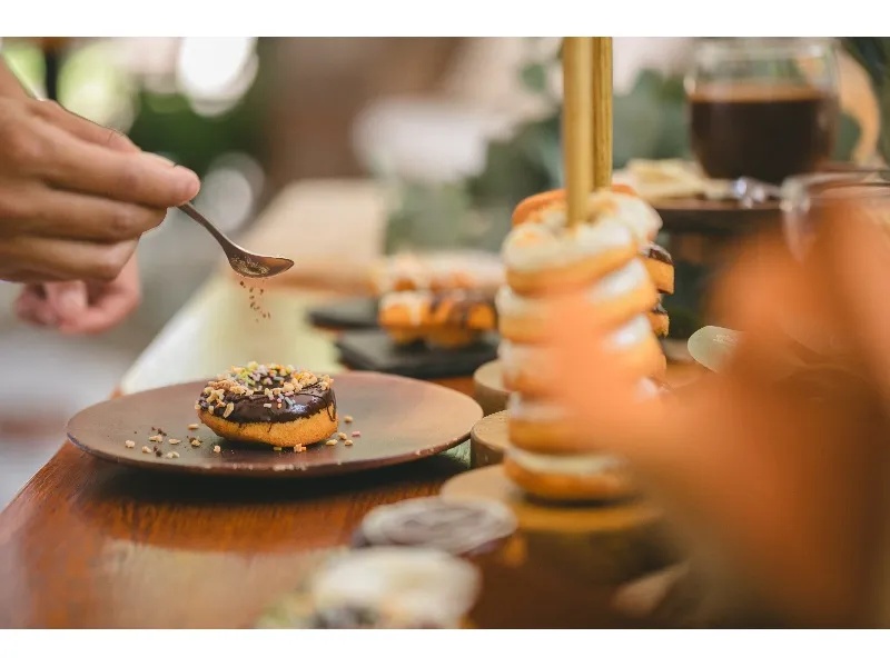 結婚式場が手がけるデザートビュッフェ