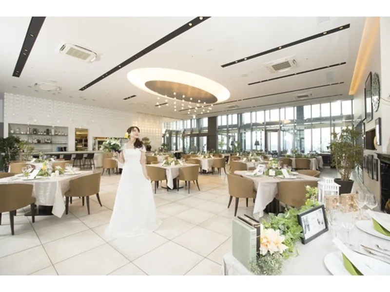 最大200名様まで入れる広々キャパシティー