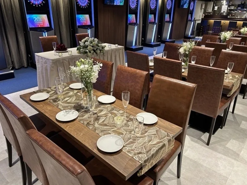 最大立食150名様迄対応。