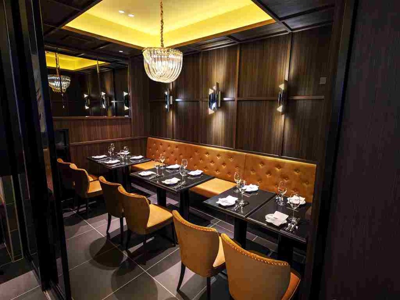 可動式扉を締め切ると完全個室になるエリア