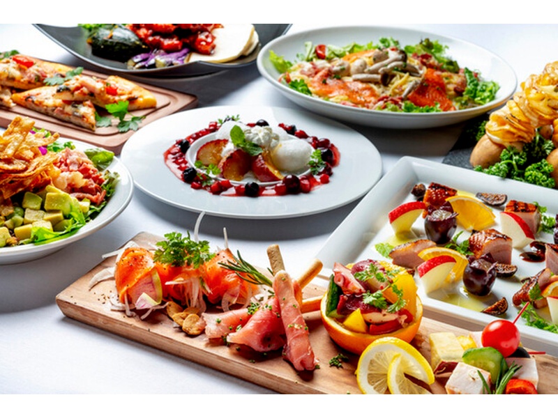 ≪ビュッフェ≫豪華10品♪鮪のタリアータ、US産リブのロティetc... 全10品＋飲み放題付き