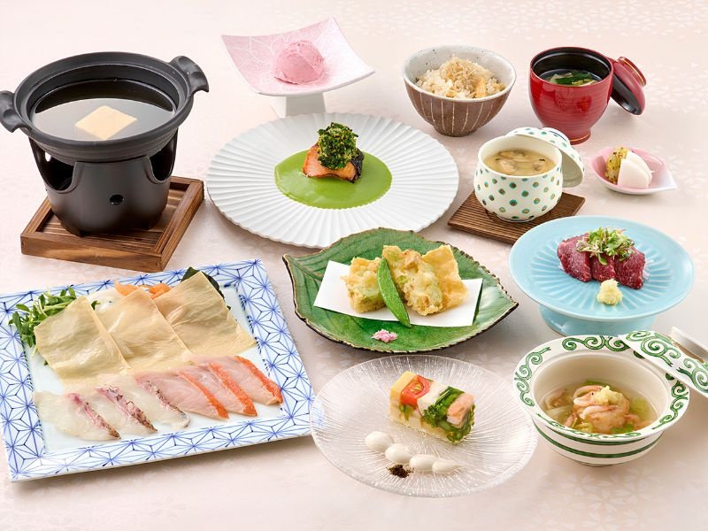 春の特別懐石 耀-かがやき-　3月～5月