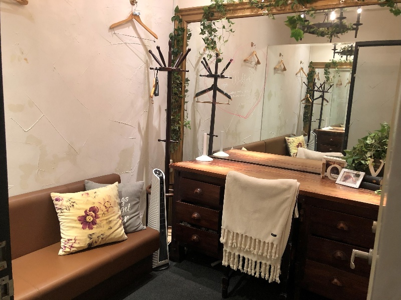 花嫁様用のお控室