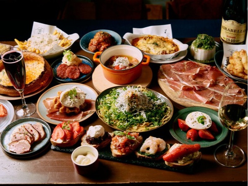 2時間飲み放題付き6,420円！コスパ抜群の全9品コースをご用意！