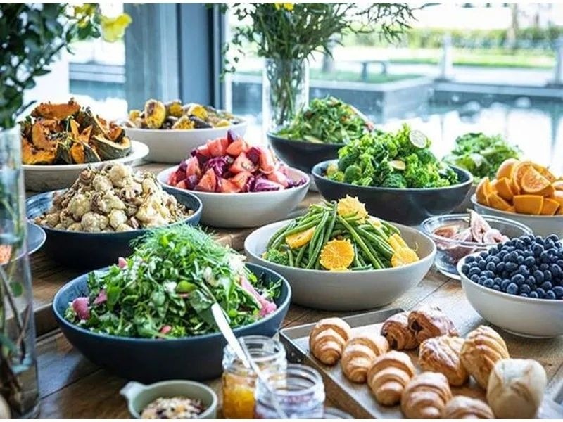 【全 6品 】有機野菜をたっぷり ～テーブルシェア Cプラン～【着席のみ　50～60名