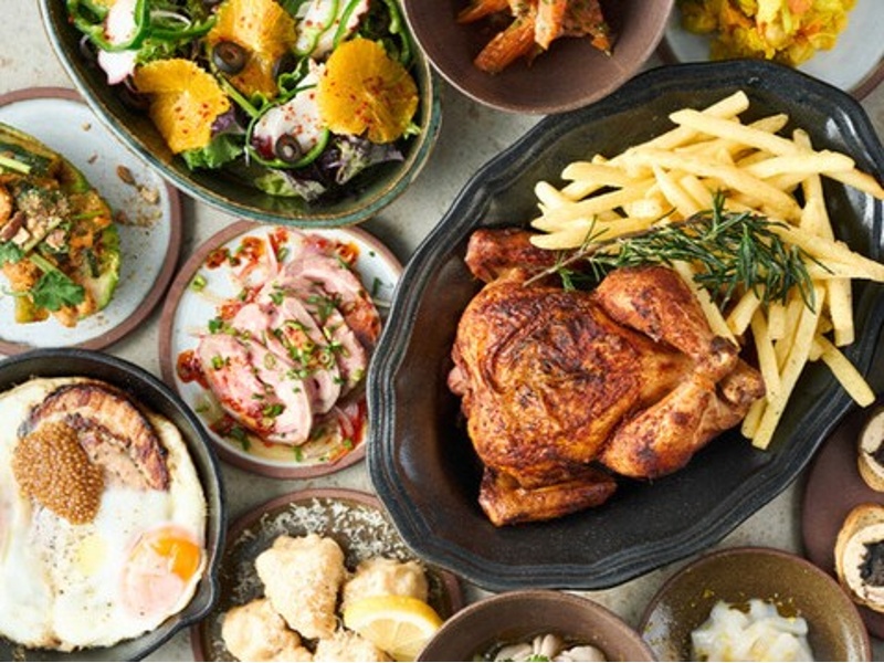 【お料理】
コースの一例