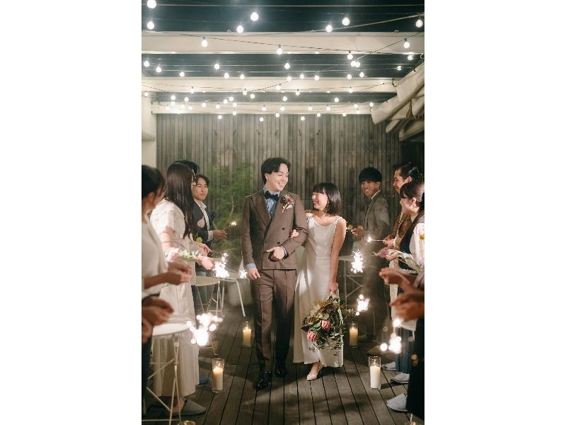 ウェディングパーティにも最適