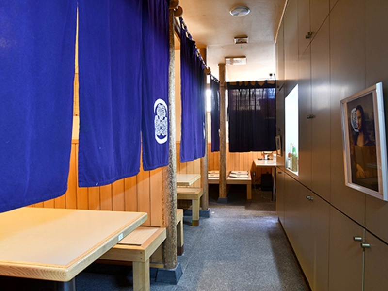 半個室・テーブル席