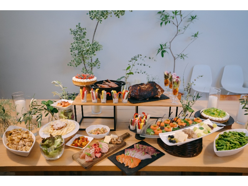 ビュッフェ料理からおしゃれなピンチョスまでパーティシーンに合わせてご提案