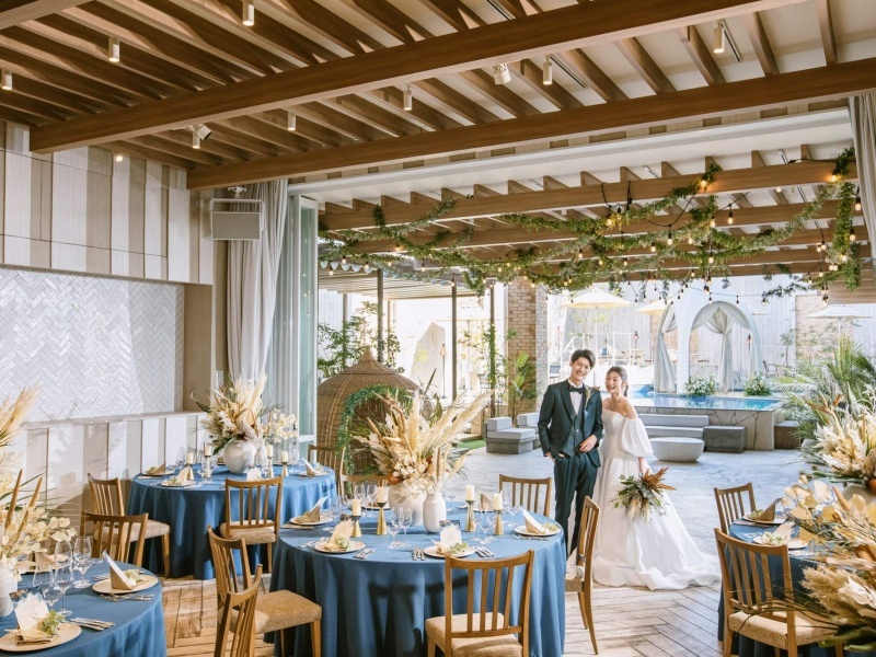 1F披露宴会場　自然　緑風　「Ventvert」