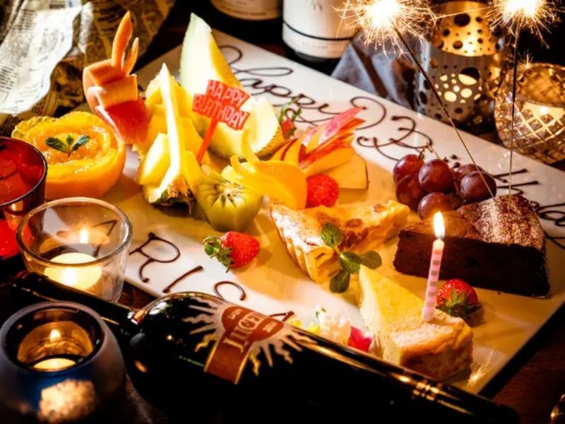 バースデーのサプライズもOK！！