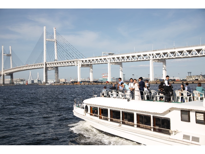 ゲストにサプライズでクルーズ船で思い出作りも可能！