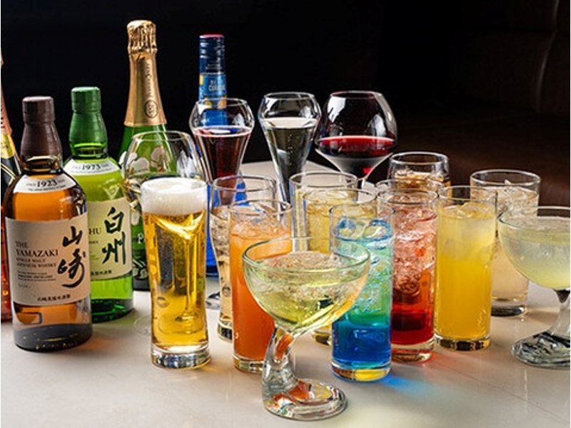 【乾杯スパークリングワイン＋飲み放題付◆Threadコース】生ハム盛り合わせ・トッポキ・スモークチキングリルなどを満喫するスタンダードプラン