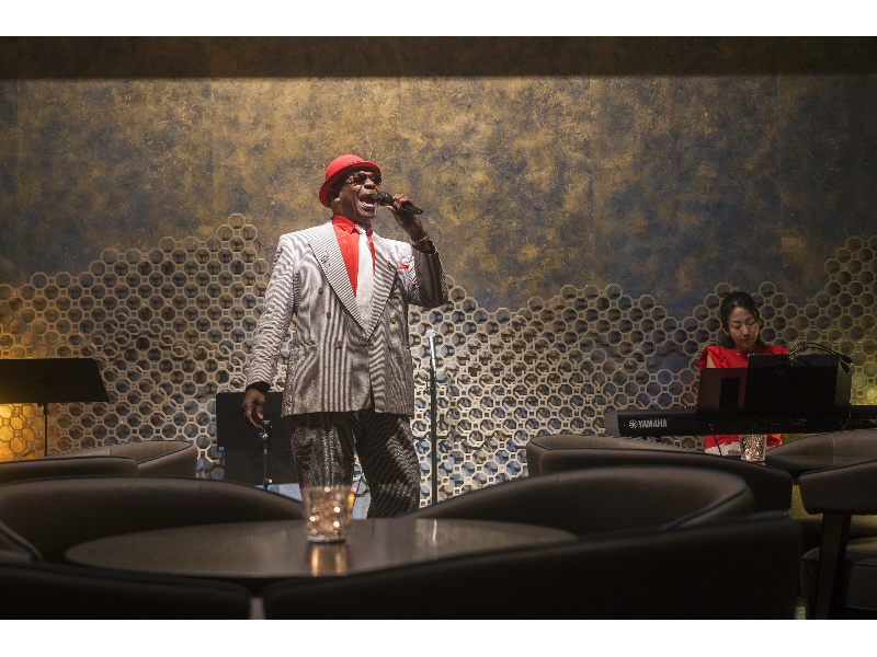 水～土および祝前日の夜はインターナショナルアーティストによるライブエンターテイメントをお届けします。
水曜～土曜日・祝前日　20:30～ / 21:30～ / 22:30～【1日3回公演 / 各30分】