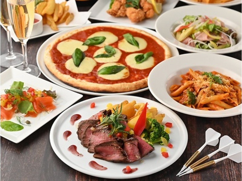 ★コースもご用意★
2時間飲み放題付きコースは3300円~♪少人数のパーティーや貸切まで幅広く対応致します!