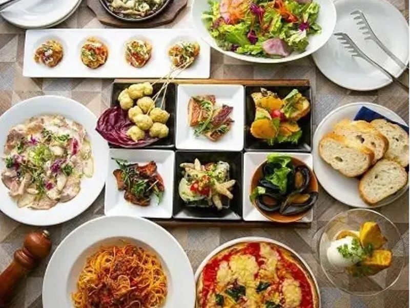 メインが肉と魚ダブルの贅沢コース【プレミアムプラン】