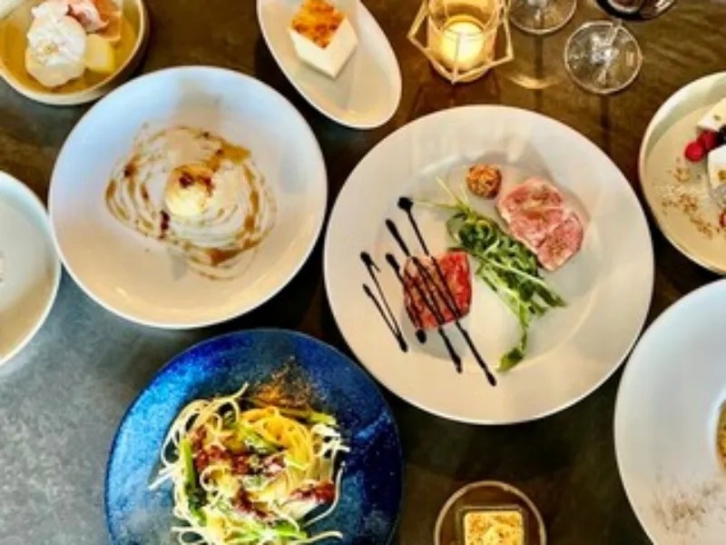 【季節のおまかせ贅沢フルコース◆Castellina】スペシャリティフォアグラのフランや生パスタなど本格イタリアン全8品
