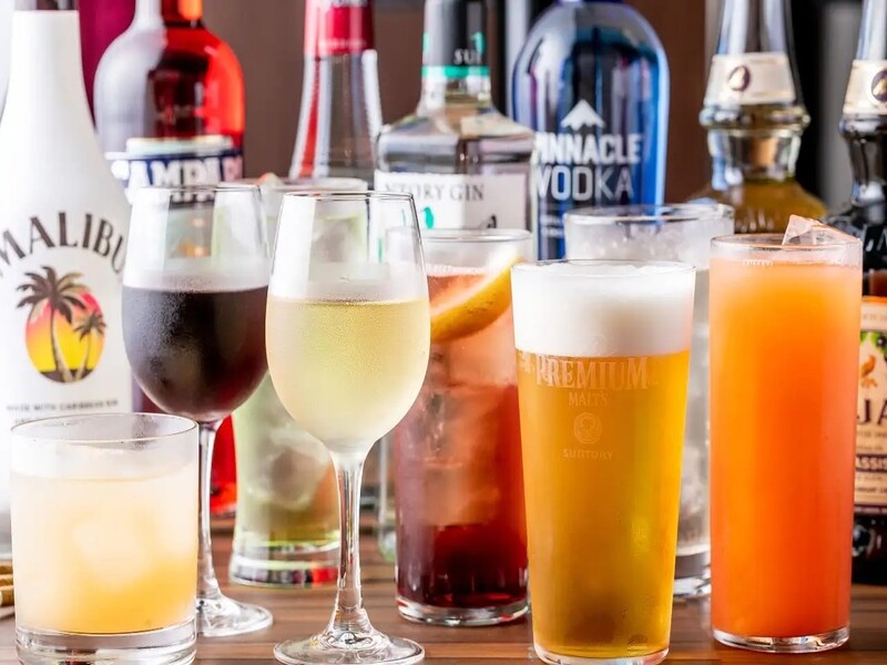 豊富なドリンクメニュー