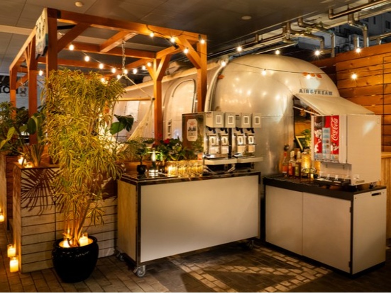 アメリカントレーラーで過ごす特別な個室空間を。エアストリーム個室