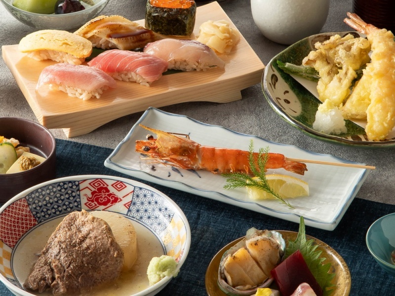 【やまと雲丹コース】全9品 2時間飲み放題付 8,030円⇒7,300円(税込)