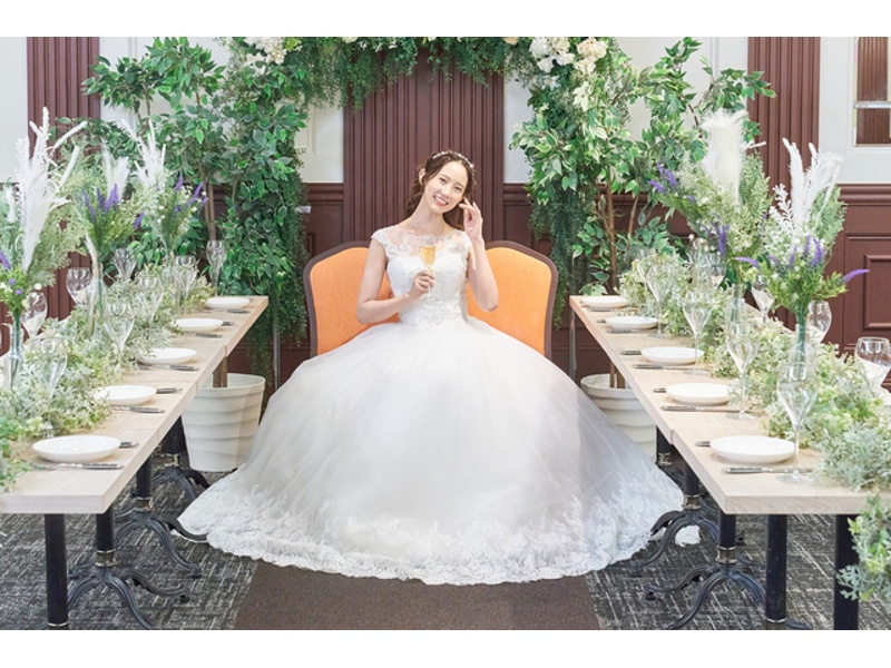 高砂席イメージ
可動式のテーブルと椅子なので
ご希望に応じてレイアウト変更可能♪