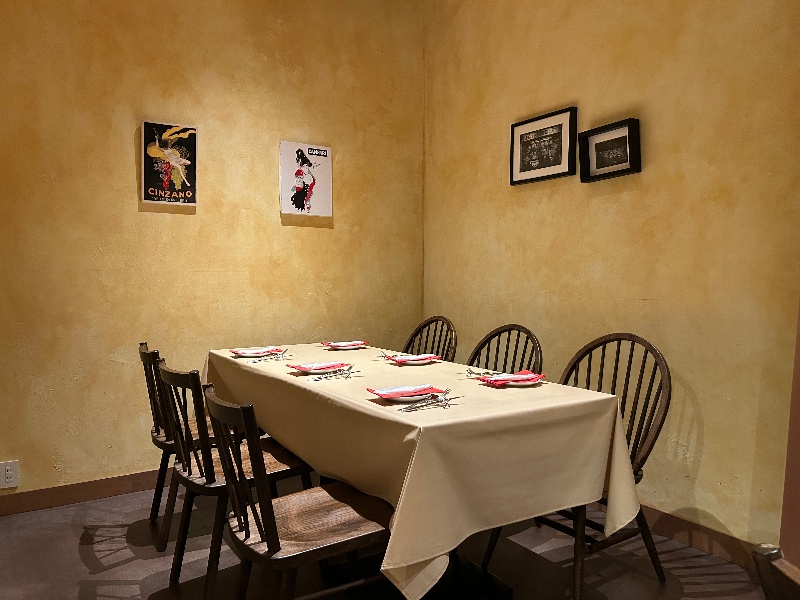 6名様用の半個室