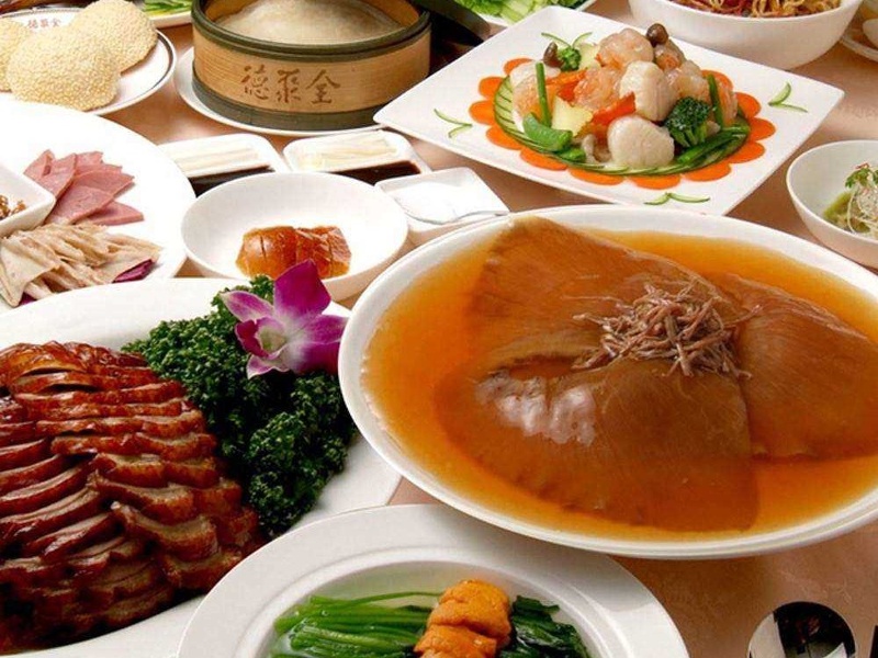 【琥珀コース2026】鮑,ﾌｫｱｸﾞﾗ入前菜･フカヒレ姿煮･北京ダック