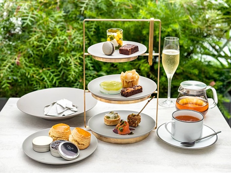 アート作品のように美しい芸術的なアフタヌーンティーを。