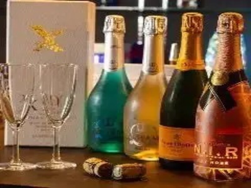 記念日やお祝いの席にはシャンパンを!