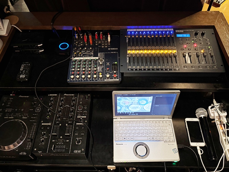 音響機材も充実