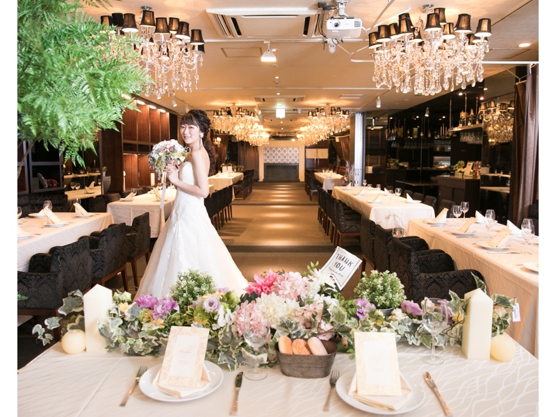 【結婚式二次会】
当店のスタッフがサポートしますので
二次会経験が無い方や不安な方もお気軽にご相談ください。
