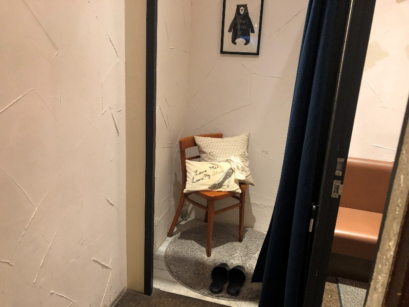 新郎様用のお控室