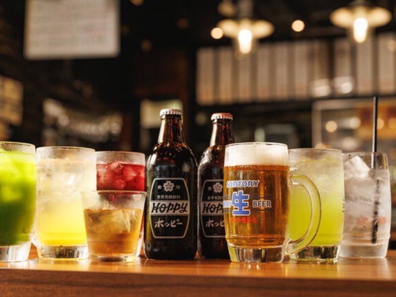生ビールもOKの飲み放題付きプランあります♪