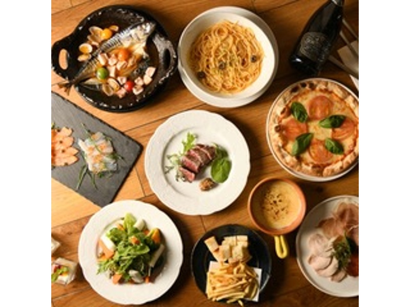 【クオリティ◎ドリンクも豊富】お食事11品+飲み放題付きスタンダードプラン