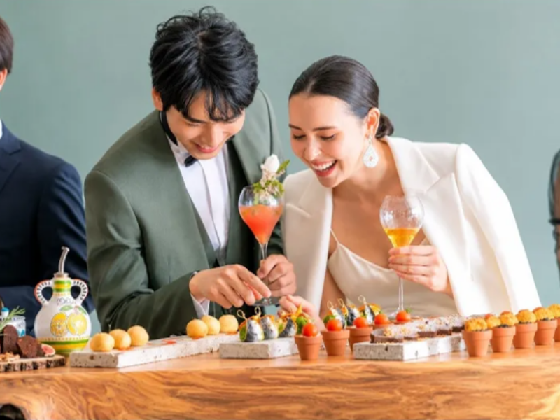 シチリアのアペリティーボ文化を楽しむピンチョススタイルの二次会料理。会話と交流を楽しみながら味わう、カジュアルでおしゃれなパーティーをご提案します。
