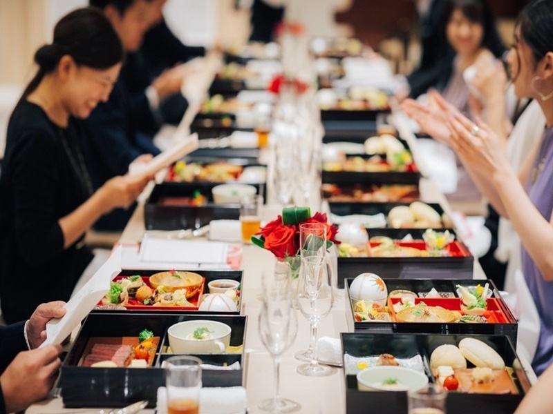 【おもてなし御膳】ニーズに合わせ御重でのお食事も可能