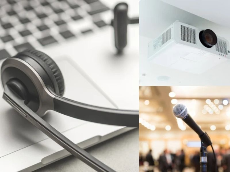 各種会議や研修、セミナー、説明会、講演会などに必要な備品を豊富に取り揃えております