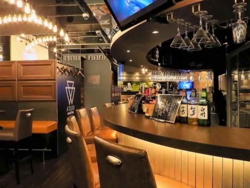 【お一人様・デート大歓迎◎カウンター席】ゆっくりお酒を楽しみたい方はカウンター席がおすすめ。