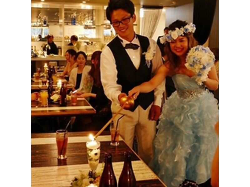 【本格スタイル★1.5次会Weddingパーティープラン】お料理10品&210分(3.5H)飲み放題付き8000円