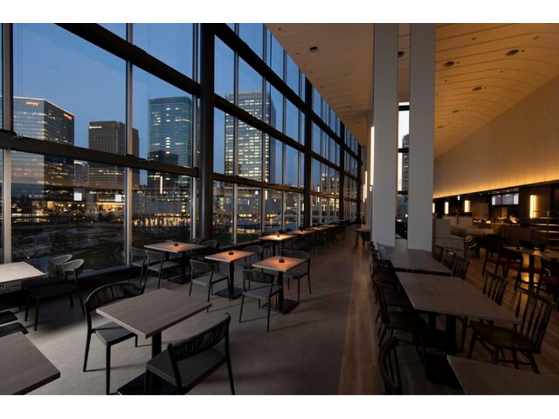 夜はうめきたの夜景が楽しめます