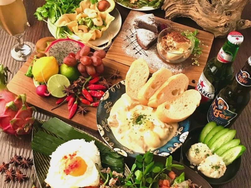 大人数でも楽しめる、ボリュームと品質を兼ね備えた料理の数々です。