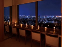 夜景の見える席